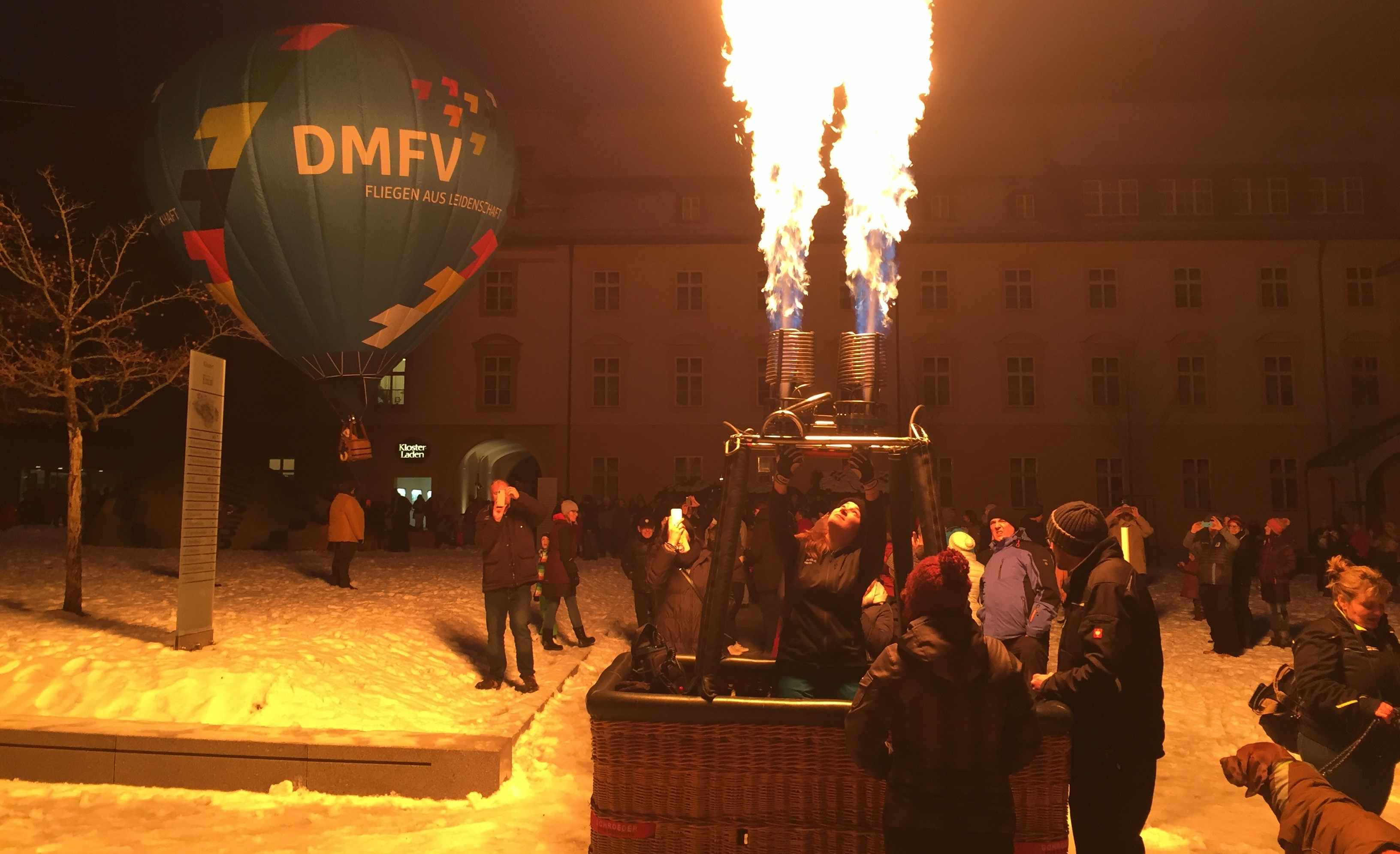 Ballonglühen in Bad Kohlgrub