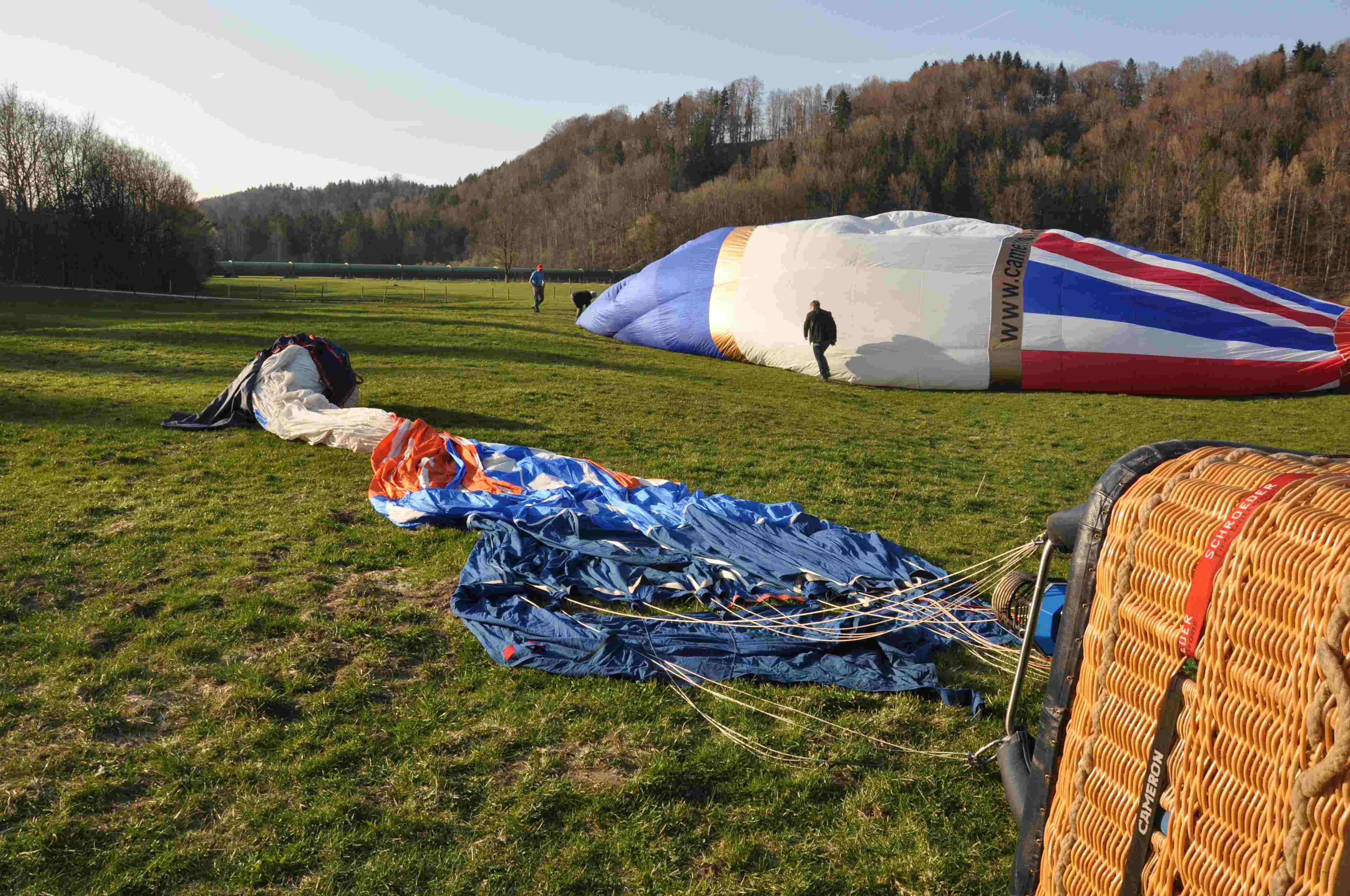 Erfolgreiche Nachprüfung der Ballone