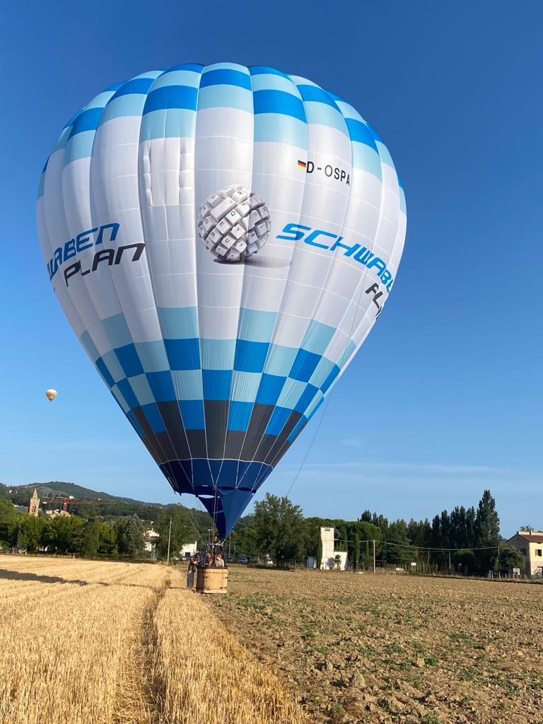 Der Heißluftballon D-OWEY